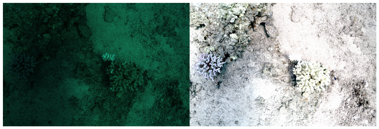 A Sea-Thru Implementation